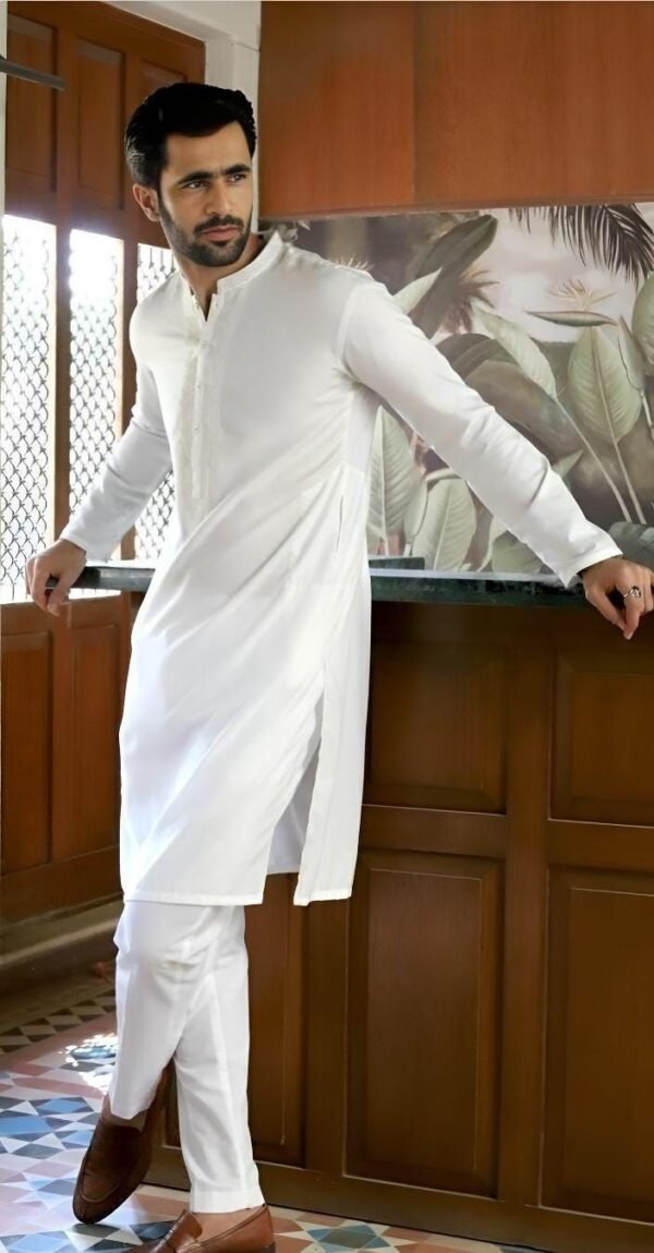 Cotton kurta pajama - Image 3